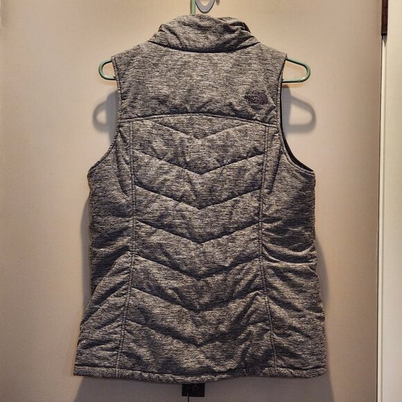 The North Face Pseudio Insulated Vest Heather Grey Size Large - Picture 2 of 9